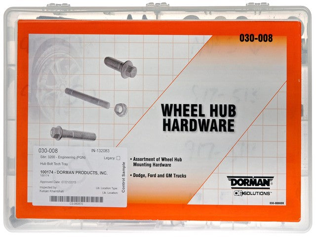 Wheel Hub Bolt Dorman-OE Solutions 030-008
