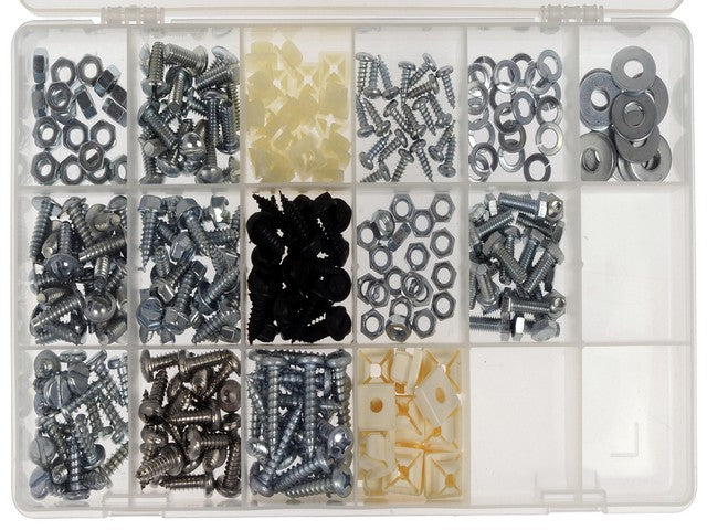 License Plate Fastener Assortment Dorman-AutoGrade 030-400