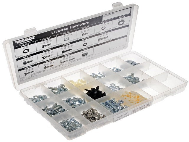 License Plate Fastener Assortment Dorman-AutoGrade 030-400