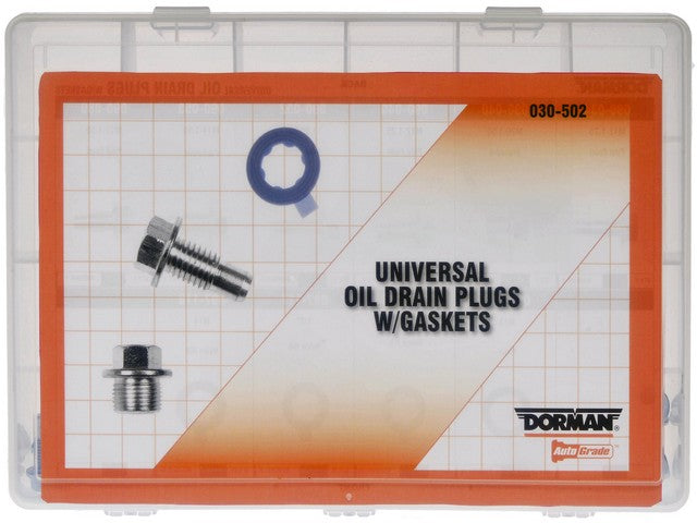 Engine Oil Drain Plug Assortment Dorman-AutoGrade 030-502