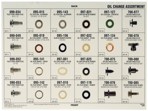 Oil Drain Assortment Dorman-AutoGrade 030-545