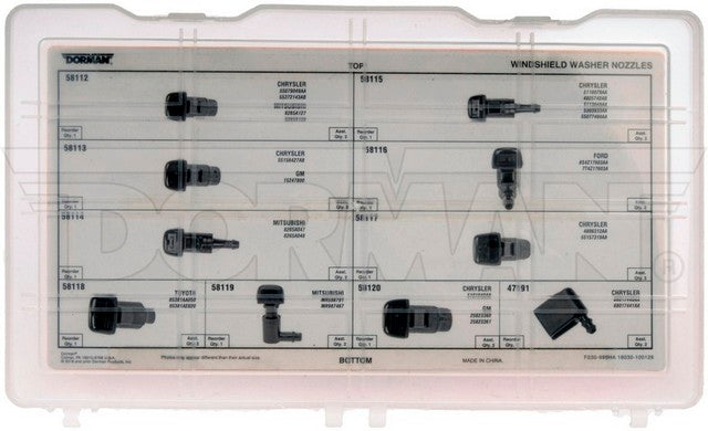 Windshield Washer Nozzle Tech Tray Dorman-Help 030-999