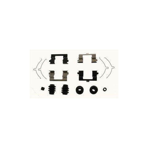 Disc Brake Hardware Kit Carlson Brakes 13666Q