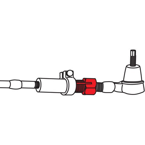 Steering Tie Rod End Adjusting Sleeve Specialty Products Company 23605