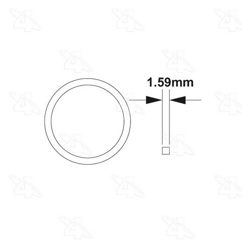 A/C Line O-Ring Four Seasons 24117