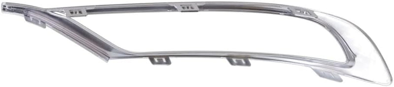 Front Passenger Side Fog Light Trim Molding – Satin Chrome Finish – 2017–2023 S Models Without Appearance Package