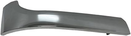 Passenger Side Headlight Molding – Lower – Chrome – Made of Plastic