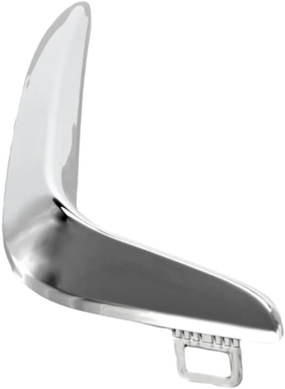 Front Passenger Side Fog Light Trim – Chrome – Made of Plastic