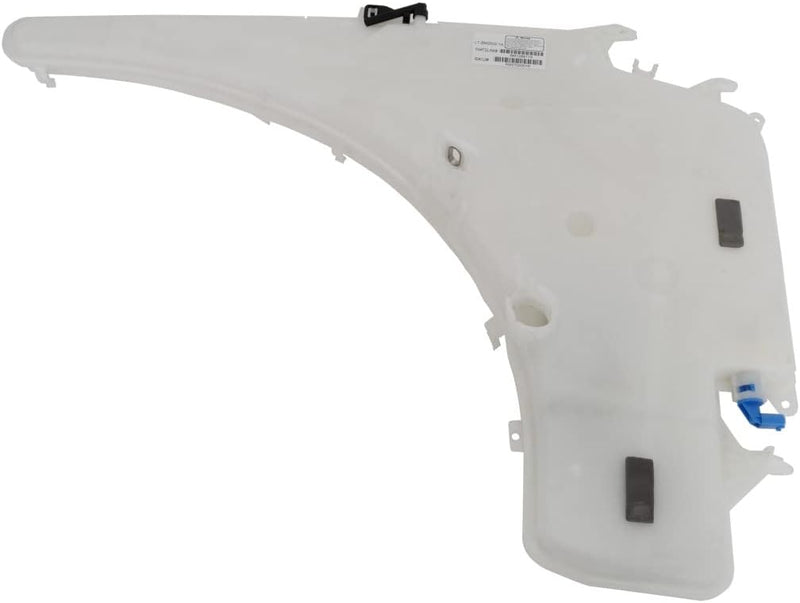 Washer Fluid Reservoir; With Headlamp Washer; Includes Inlet/Cap/Washer Pump/HL Pump/Sensor
