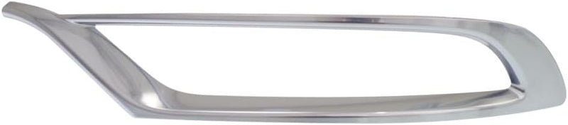 Front Driver Side Fog Light Trim Molding – Satin Chrome Finish – 2017–2022 S Models Without Appearance Package