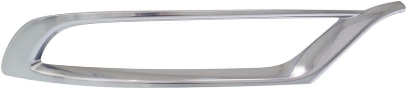 Front Driver Side Fog Light Trim Molding – Satin Chrome Finish – 2017–2022 S Models Without Appearance Package