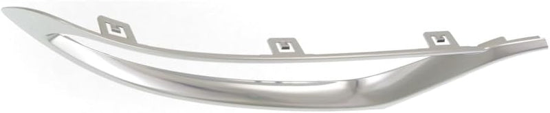 Front Passenger Side Fog Light Trim Molding – Satin Chrome Finish – 2017–2023 S Models Without Appearance Package