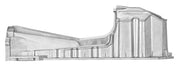Engine Oil Pan Agility Autoparts 3310177