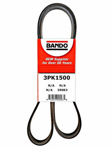 Accessory Drive Belt Bando 3PK1500
