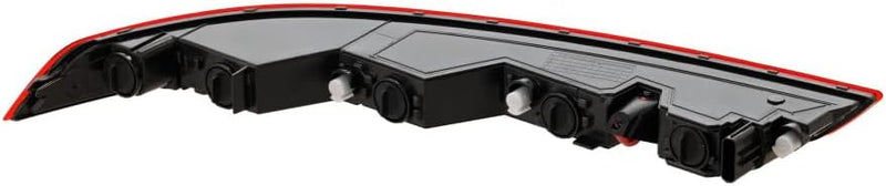 Passenger Side Lower Tail Light Assembly; Bumper Mounted