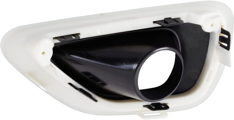 Front Passenger Side Fog Light Bezel – For Overland/Laredo/Limited Models – Textured Silver Finish