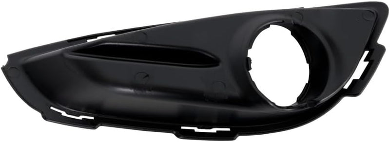 Front Passenger Side Fog Light Bezel – Except L and LX Models – Black – Does Not Include Trim Moldings