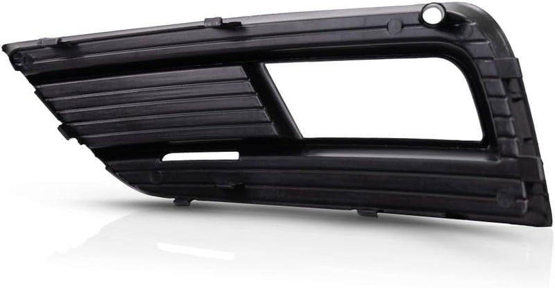 Passenger Side Fog Light Bezel; Without S-Line; No Adaptive Cruise; Plastic