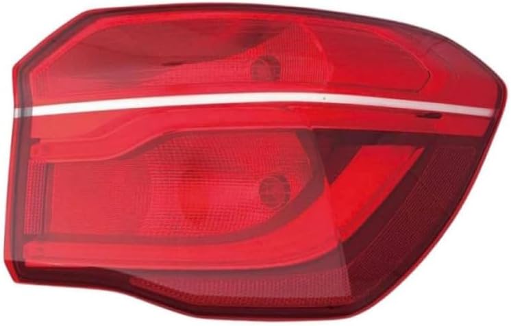 Driver Side Outer Halogen Tail Light Assembly – Without Logo