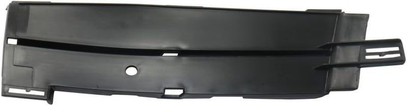 Driver Side Fog Light Cover; Inner; For Sedan Without M-Package; Textured Black Finish; Made of PP Plastic