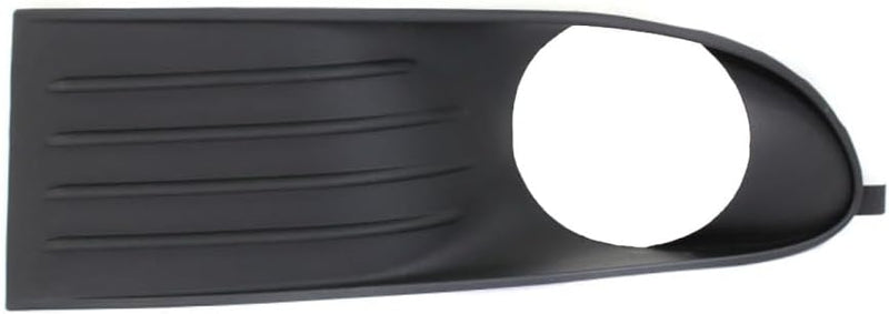 Driver Side Front Fog Light Bezel – Textured – With 1-Piece Bumper