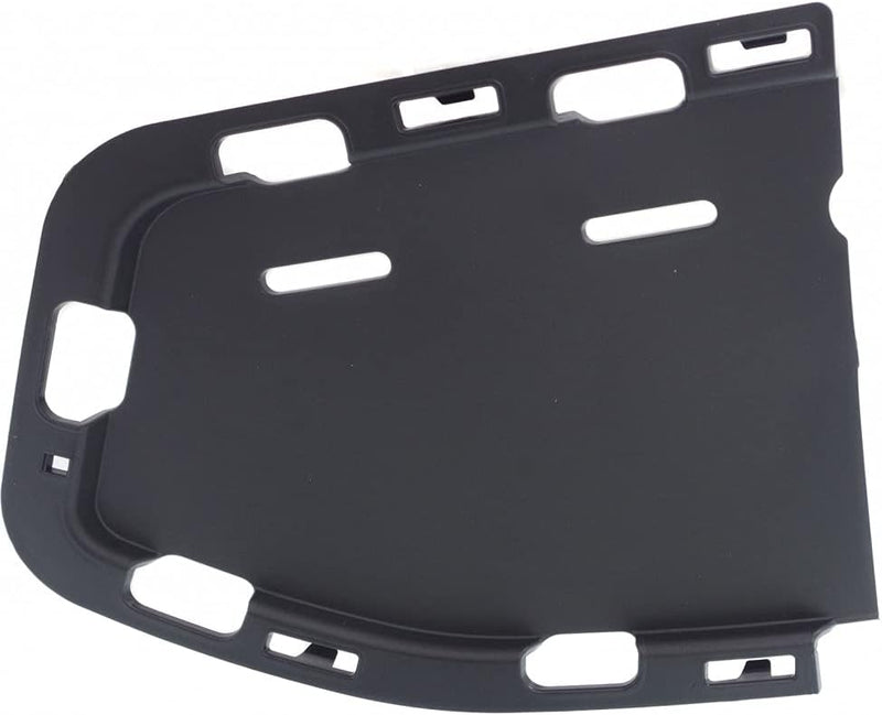 Driver Side Fog Light Bezel Cover; With M-Package; Textured Black Finish