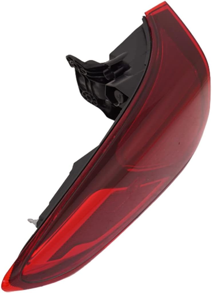 Driver Side Outer LED Tail Light Assembly; Without Logo