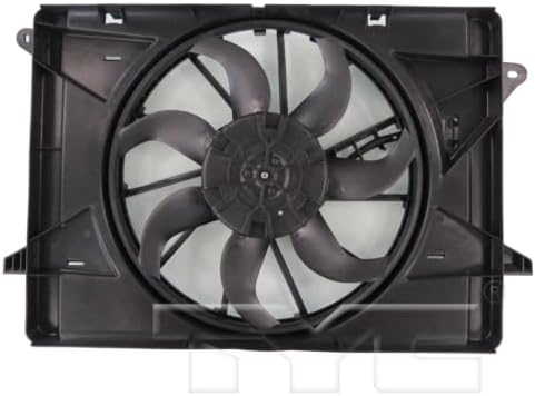 Radiator and Condenser Fan Assembly – One Big Fan – With Towing Package or Hybrid