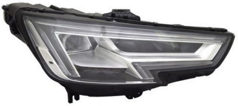 Passenger Side HID Headlight Lens and Housing; With Square Projector