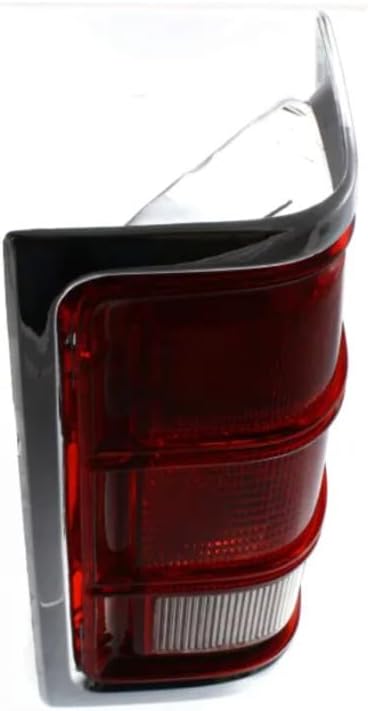 Passenger Side Tail Light Lens – With Chrome Trim