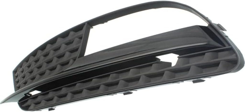 Driver Side Fog Light Bezel; Coupe/Convertible; Chrome; ABS