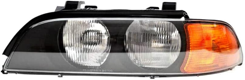 Driver Side Halogen Headlight Lens Housing; From Production 03/98