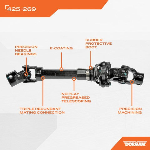 Steering Shaft Dorman-OE Solutions 425-269