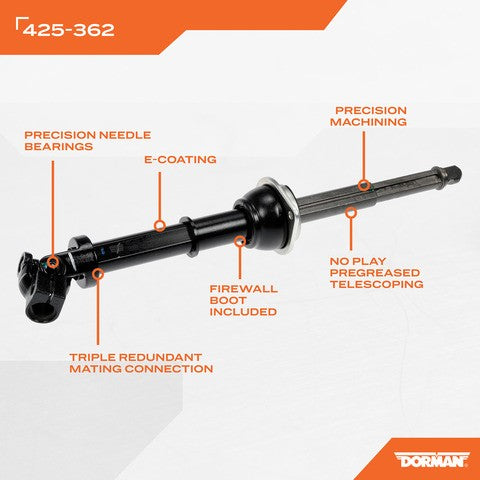 Steering Shaft Dorman-OE Solutions 425-362