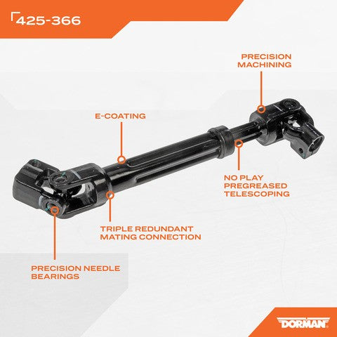 Steering Shaft Dorman-OE Solutions 425-366