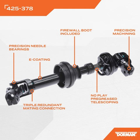 Steering Shaft Dorman-OE Solutions 425-378
