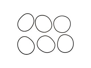 Engine Valve Cover Gasket O-Ring Dorman-Help 49811