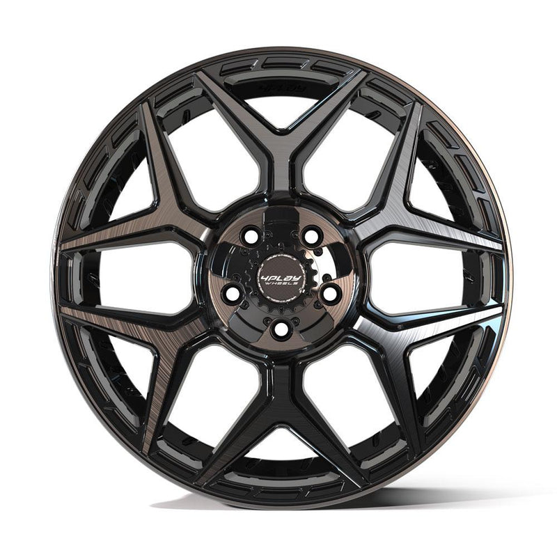 Wheel 4PLAY Gen3 4P06 20x9 5x5in & 5x5.5in +0et in Brushed Black