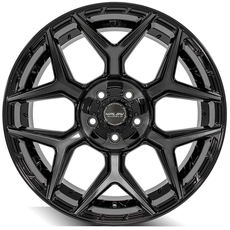 Wheel 4PLAY Gen3 4P06 20x10 5x5in & 5x5.5in -18et in Brushed Black