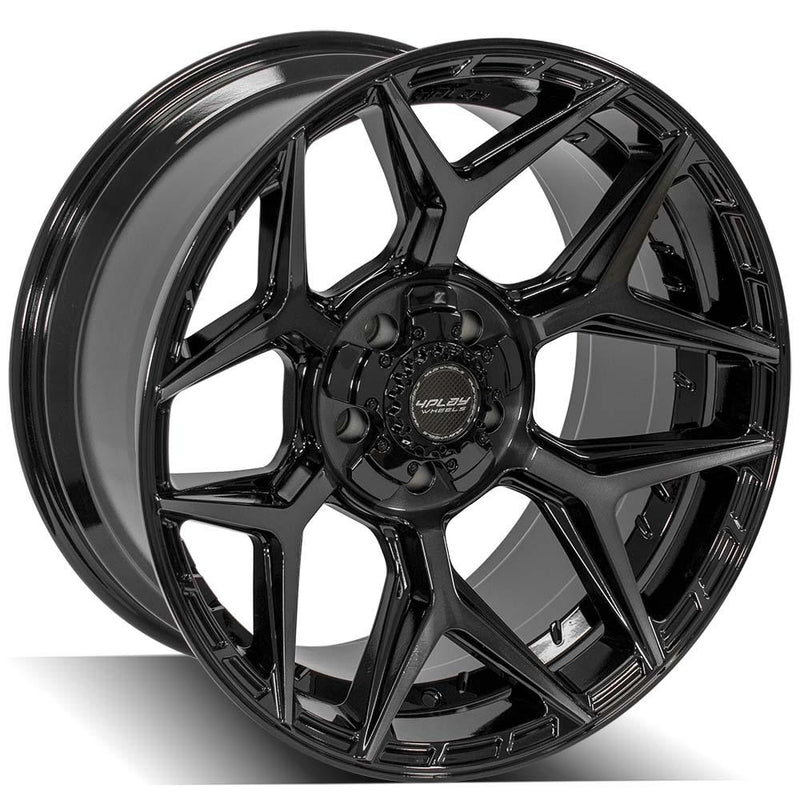 Wheel 4PLAY Gen3 4P06 20x10 5x5in & 5x5.5in -18et in Brushed Black