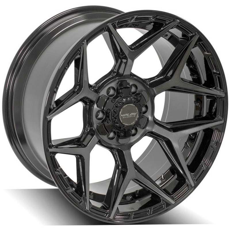 Wheel 4PLAY Gen3 4P06 20x10 6x135mm & 6x5.5in -18et in Brushed Black