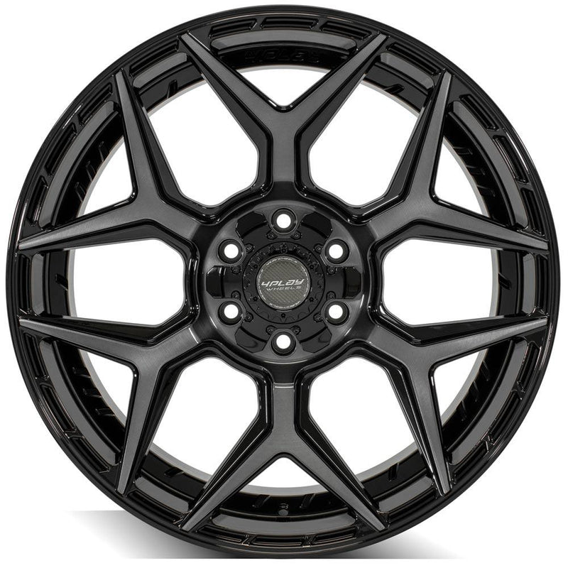 Wheel 4PLAY Gen3 4P06 22x9 6x135mm & 6x5.5in +12et in Brushed Black