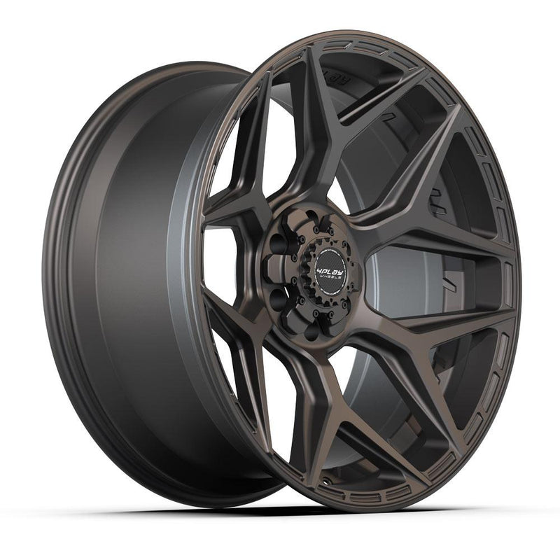 Wheel 4PLAY Gen3 4P06 22x10 6x5.5 & 6x135mm -18et in Satin Black