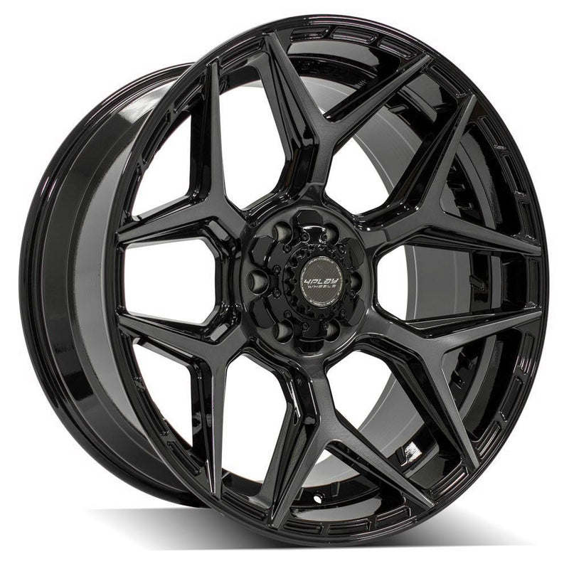 Wheel 4PLAY Gen3 4P06 22x10 6x135mm & 6x5.5in -18et in Brushed Black