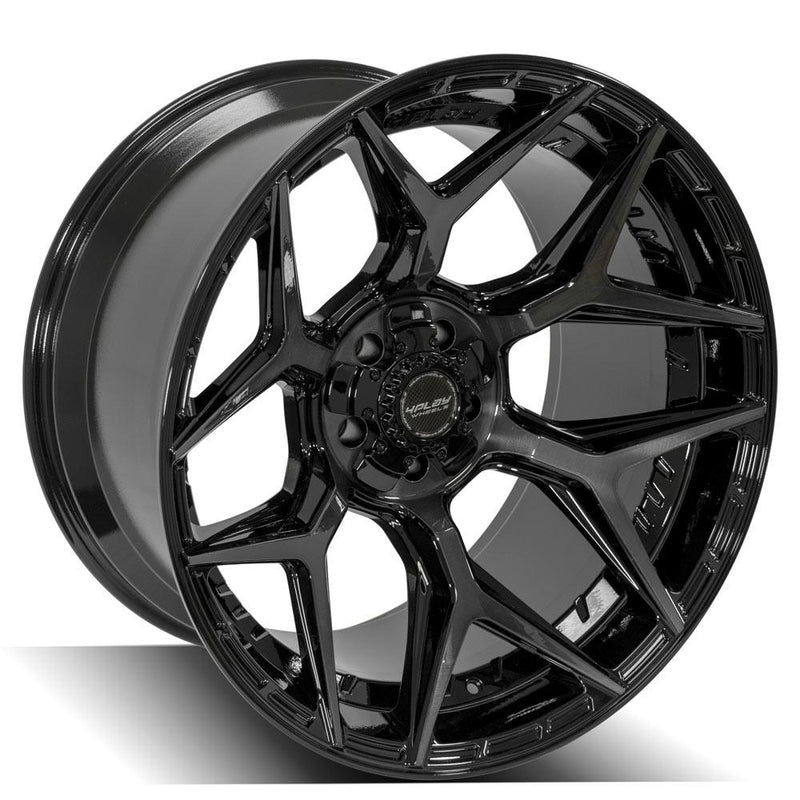 Wheel 4PLAY Gen3 4P06 22x12 5x5in & 5x5.5in -44et in Brushed Black