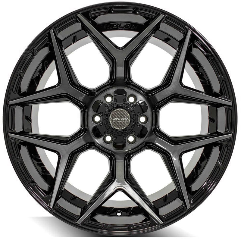 Wheel 4PLAY Gen3 4P06 22x12 6x135mm & 6x5.5in -44et in Brushed Black