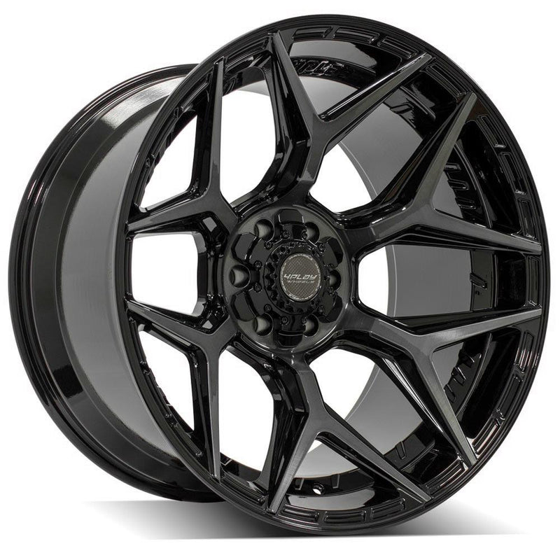 Wheel 4PLAY Gen3 4P06 22x12 6x135mm & 6x5.5in -44et in Brushed Black