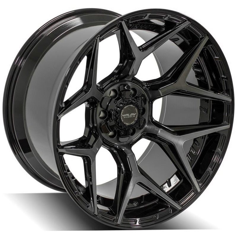 Wheel 4PLAY Gen3 4P06 22x12 6x135mm & 6x5.5in -44et in Brushed Black