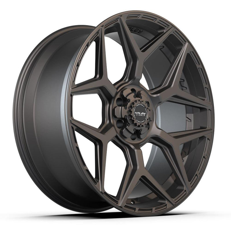 Wheel 4PLAY Gen3 4P06 24x10 6x5.5 & 6x135mm 18et in Satin Black