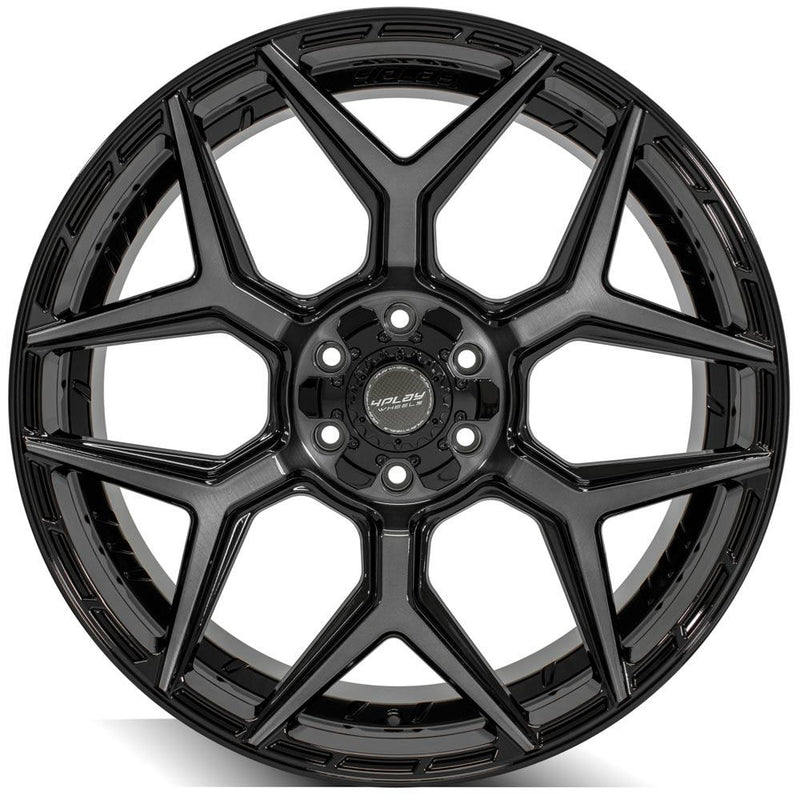 Wheel 4PLAY Gen3 4P06 24x10 6x135mm & 6x5.5in +18et in Brushed Black
